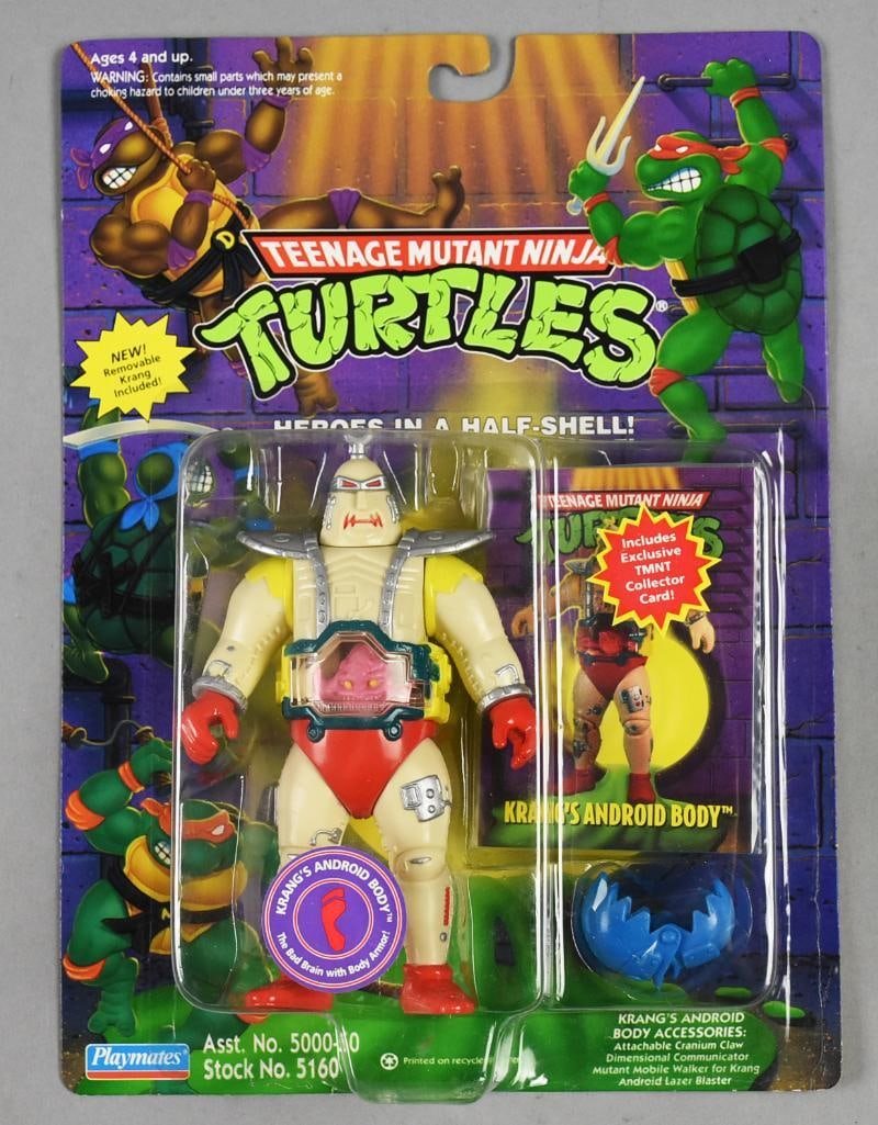 1994 Playmates TMNT Krang's Android Body-MIB-NOS: 1994 Playmates Teenage Mutant Ninja Turtles Krang's Android Body-MIB-NOS. Single owner collection from the largest toy collector on the West Coast.