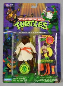 1994 Playmates TMNT Movie Star Splinter-MOC-NOS