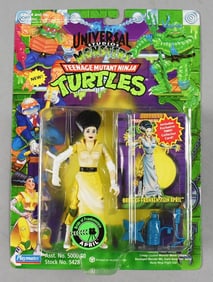 1994 Playmates TMNT Frankenstein Bride April-MOC-NOS