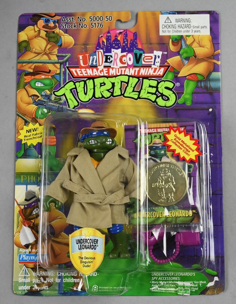 1994 Playmates TMNT Undercover Leonardo- (1 of 4)