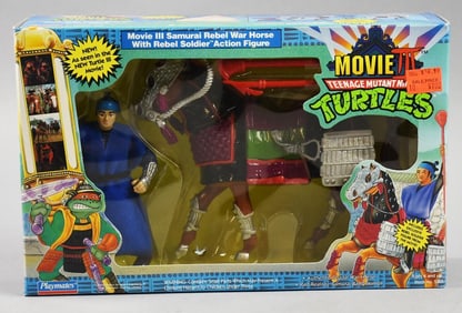 1992 Playmates TMNT Movie III Play Set - MIB - NOS