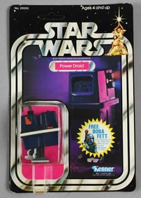 1978 Kenner Star Wars Power Droid 20 Back-Unpunched-MOC-NOS