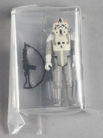 1980 Kenner Star Wars AT-AT Driver/Orange Logo-AFA Graded 70+