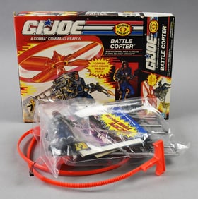 1990 Hasbro GI Joe Cobra Enemy Battle Copter-NOS