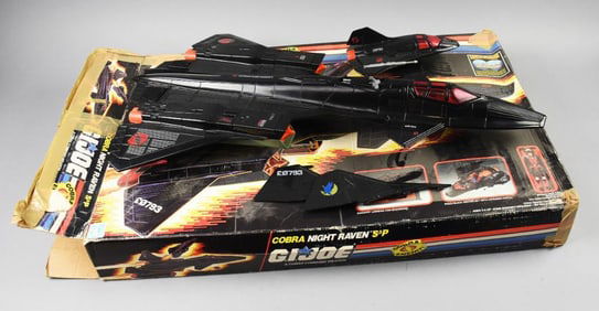 1986 Hasbro GI Joe Cobra Enemy Night Raven -