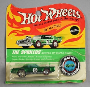 1969 Mattel Hot Wheels Sugar Caddy w/ Button-MOC-NOS