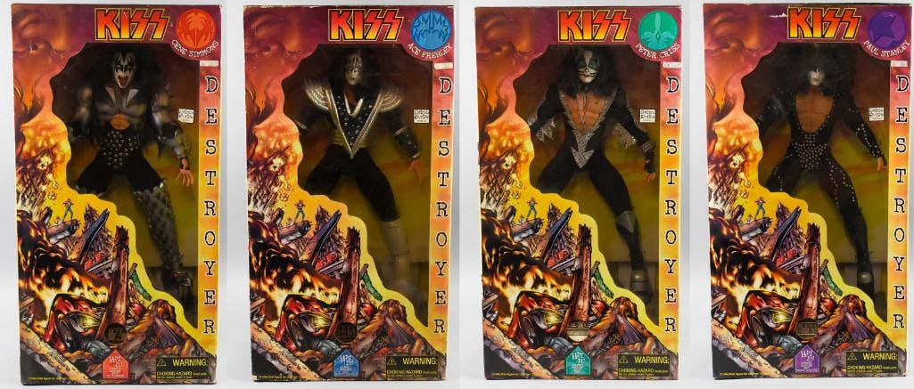 HUGE Kiss Band Action Electronics Complete MIB NOS (1 of 18)