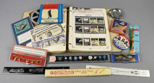 Vintage Space Collectibles-Films, Charm Bracelets & More