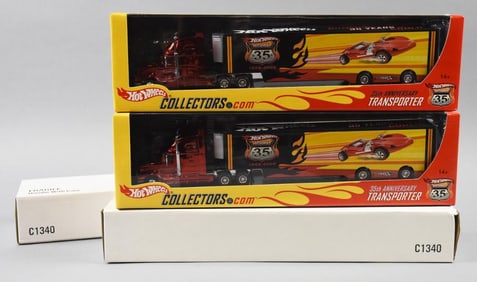 2003 Mattel Hot Wheels 35th Anniv. Transporter-MIB-NOS