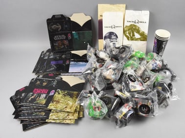 1996 Large Asst Taco Bell Star Wars Premiums/Cups & More