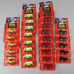 (27) 1994 Johnny Lightning VW Vans/Dodge Pickups-MOC-NOS