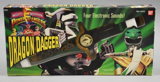 Power Rangers Dragon Dagger 1994 Ban Dair-MIB-NOS
