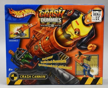2004 Mattel Hot Wheels Crash Dummies-Crash Cannon-MIB-NOS