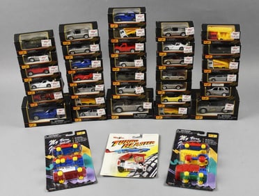 (35) 1994, 97 Maisto Die Cast and Plastic Cars-MOC-NOS