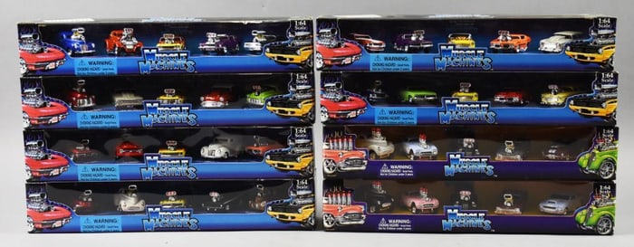 (8) 2002-03 Funling Muscle Machines-Multi Packs-MIB-NOS