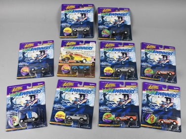 (8) 1996 Johnny Lightning Wacky Winners - MOC - NOS