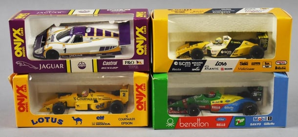 (4) Italian Onyx Model Cars - MIB - NOS