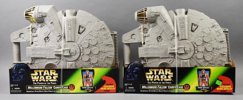 1997 Hasbro Star Wars Millenium Falcon Carry Cases-MIP-NOS (1 of 3)