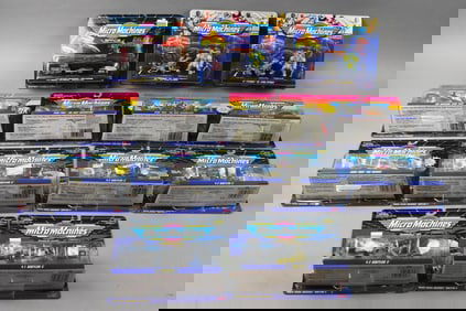 (9) 1993-95 Galoob Assorted Micro Machines-MOC-NOS