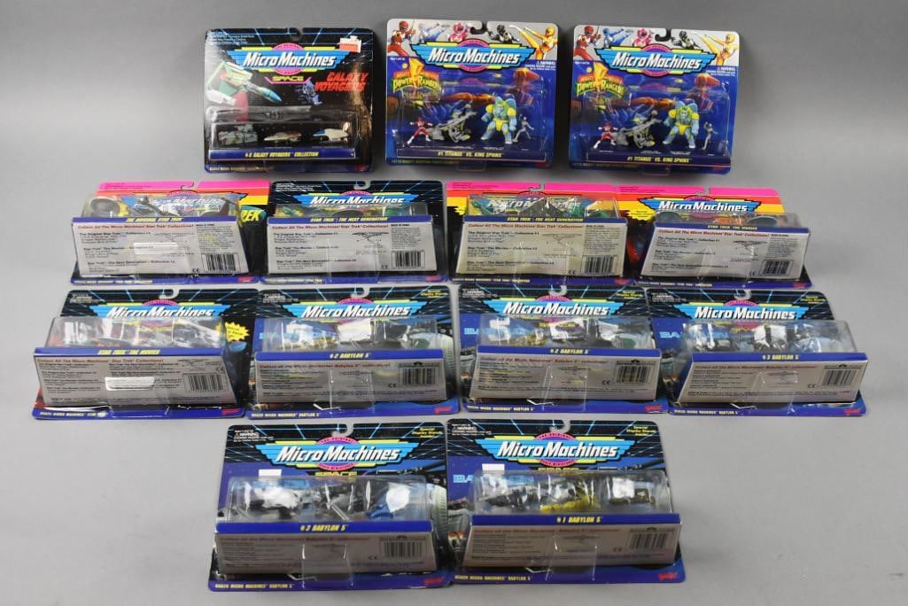 (9) 1993-95 Galoob Assorted Micro Machines-MOC-NOS (1 of 4)