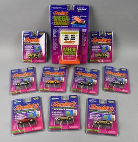 (10) 1996-97 Playing Mantis Sizzlers Charger & Cars-MIP-NOS