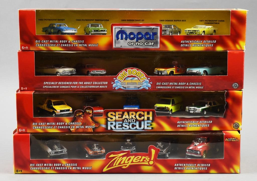 (4) 2005 Johnny Lightning Multi Car Packs-MIB-NOS (1 of 3)