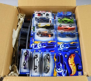 (117) 2000 Mattel Hot Wheels Blue Card Assortment-NOS