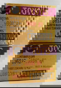 2 Box Mattel Hot Wheels Basic Assortment NOS