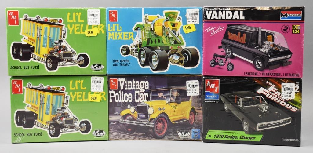 (6) 2006-07, 12 AMT-Monogram Model Kits-MIB-NOS (1 of 4)