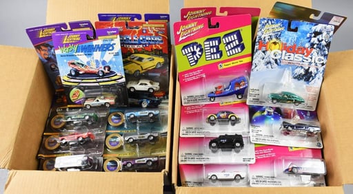 (74) 1995-96, 2002-04 Johnny Lightning Assortment-MOC-NOS