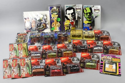 1990s-2000s Misc Monster Pencils & Toys - MIP - NOS