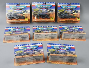(8) 1994 Galoob Micro Machines Terror Troops-NOS