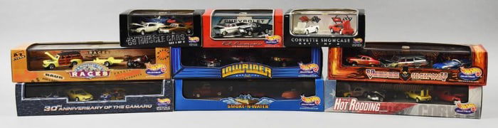 (9) 1997-99 Mattel Hot Wheels Multi Pack Assortment-NOS