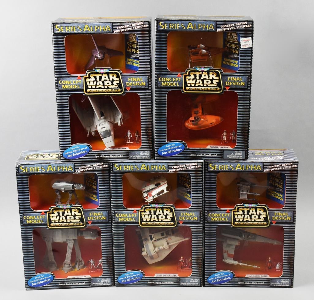 (5) 1996-97 Galoob Micro Machines Star Wars Series Alpha-NOS (1 of 2)