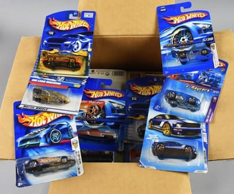(58) 1990s-2000s Mattel Hot Wheels Assortment-MOC-NOS