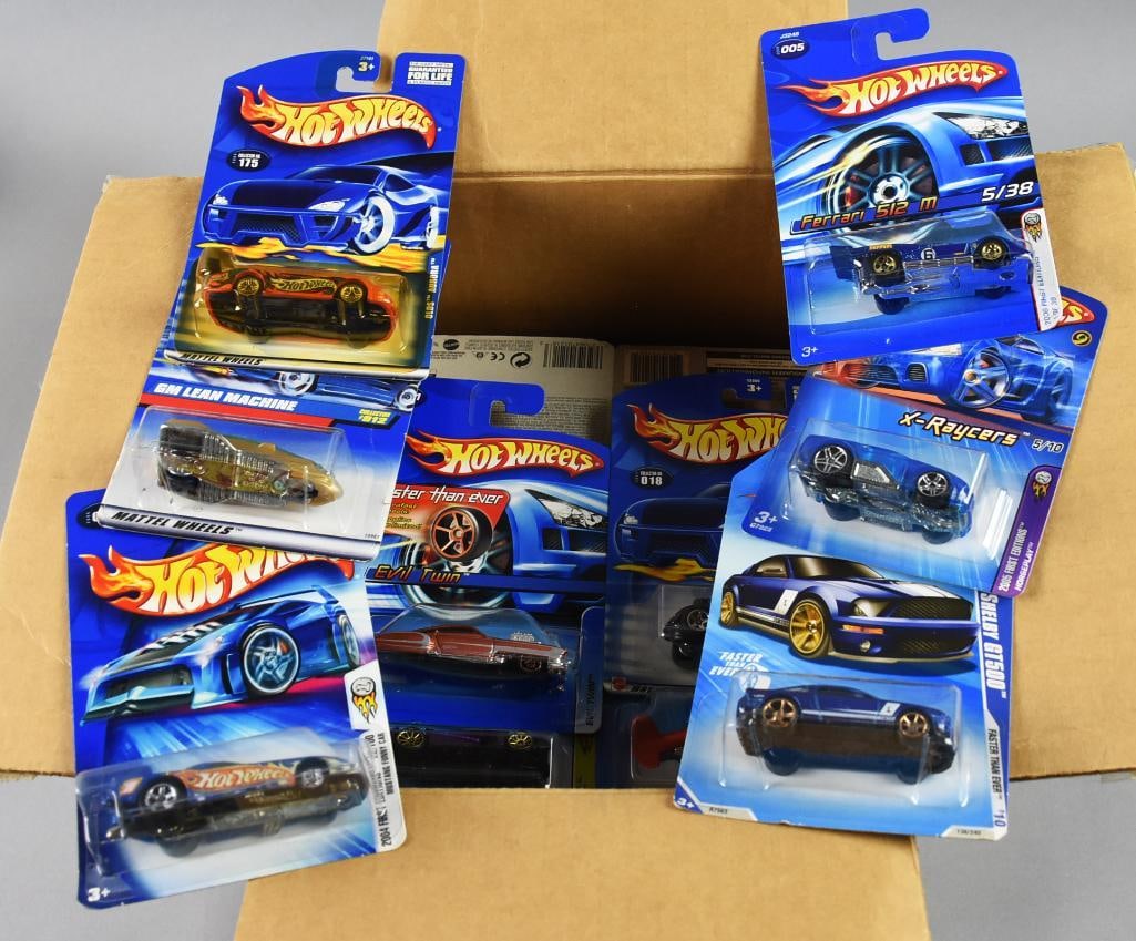 (58) 1990s-2000s Mattel Hot Wheels Assortment-MOC-NOS (1 of 3)