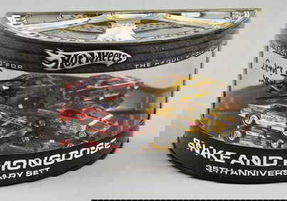 2005 Tom McEwen Signed Hot Wheels Snake & Mongoose-MIB-NOS