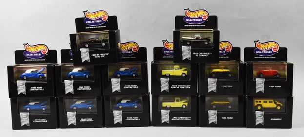 (14) 1998 Mattel Hot Wheels, Black Box Collectible-MIB-NOS