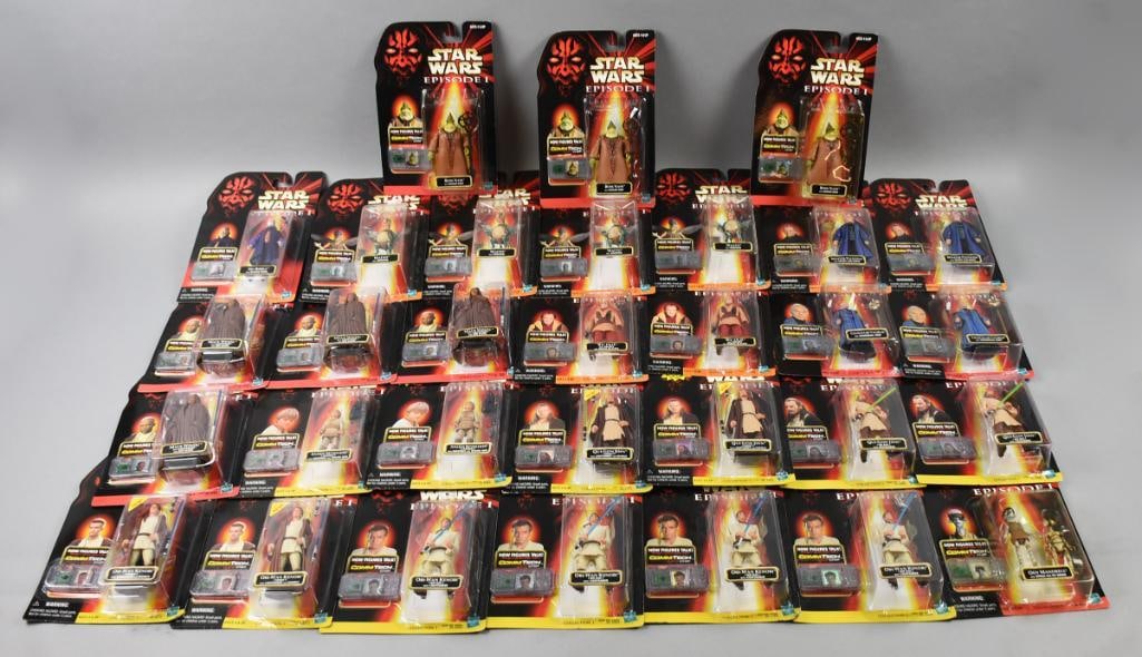 (31) 1998 Hasbro Star Wars Episode 1 Action Figs-MOC-NOS (1 of 3)
