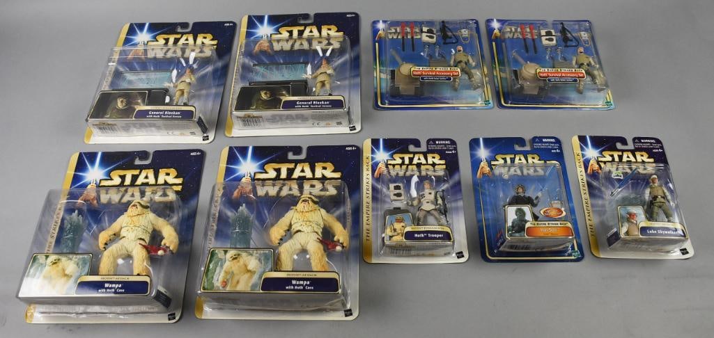 (9) 2002-03 Hasbro Star Wars Empire Strikes Back-MOC-NOS (1 of 2)