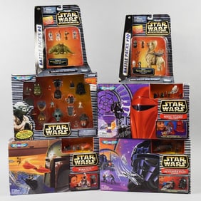 (6) 1996 Galoob Star Wars Micro Machines-MIP-NOS