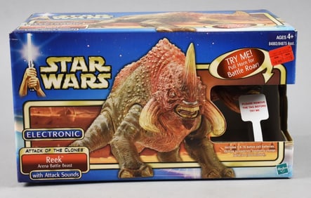 2001 Hasbro Star Wars Reek Arena Battle Beast-MIB-NOS