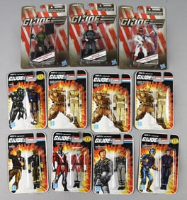 (11) 2008, 2011 Hasbro GI Joe Action Figures-MOC-NOS