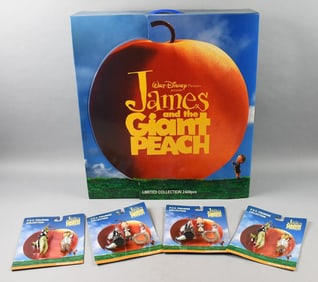 (5) JUN Planning James & The Giant Peach Plush/PVC-MIP-NOS