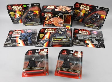 (8) 1998-99 Hasbro Star Wars Epi 1, Figures PLUS-MIP-NOS