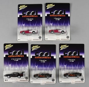 (5) 2005 Johnny Lightning Cool Collectibles Die Cast-MOC-NOS