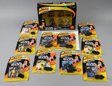 (9) 1994 Kenner Star Wars Action Masters Die Cast-MIP-NOS