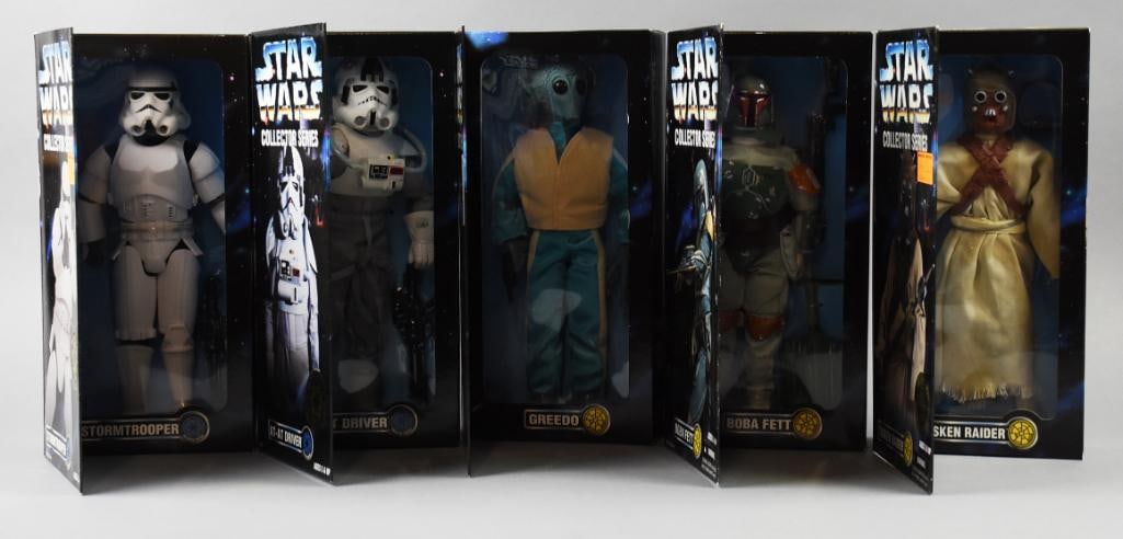 (5) 1996-97 Kenner Star Wars Collector Series-MIB-NOS (1 of 3)