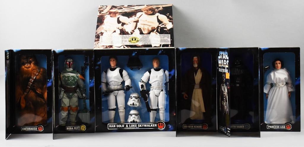 (6) 1996 Kenner Star Wars Collector Series-MIB-NOS (1 of 3)