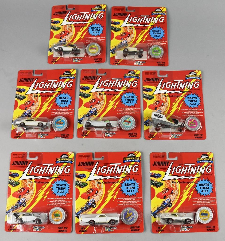 (8) 1993 Johnny Lightning LE Commemorative Complete Set-NOS (1 of 3)